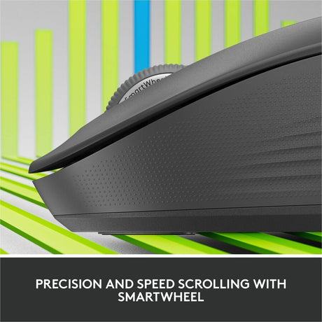 Logitech Signature M550 L Full Size Wireless Mouse - For Large Sized Hands, 2-Year Battery, Silent Clicks, Bluetooth, Graphite — 910-006591