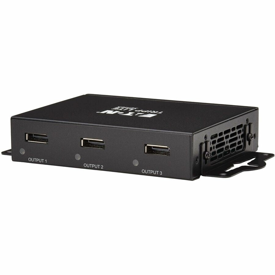 Eaton Tripp Lite Series 3-Port DisplayPort to DisplayPort Multi-Monitor Splitter, MST Hub, 8K/4K 60 Hz, DP 1.4, TAA — B156-003-8K