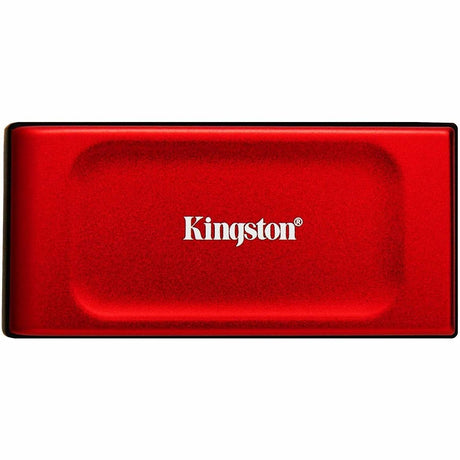 Kingston XS1000 1 TB Portable Solid State Drive - External - Red — SXS1000R/1000G