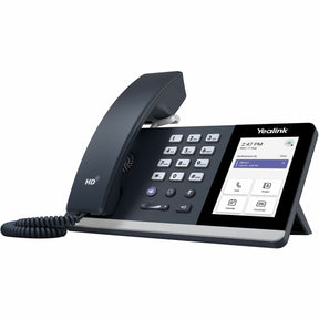 Yealink IP Phone - Corded - Bluetooth, Wi-Fi - Wall Mountable, Desktop - Classic Gray — 1301215