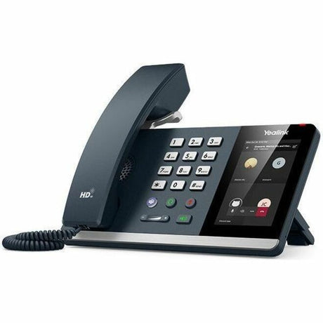 Yealink IP Phone - Corded - Bluetooth, Wi-Fi - Wall Mountable, Desktop - Classic Gray — 1301215