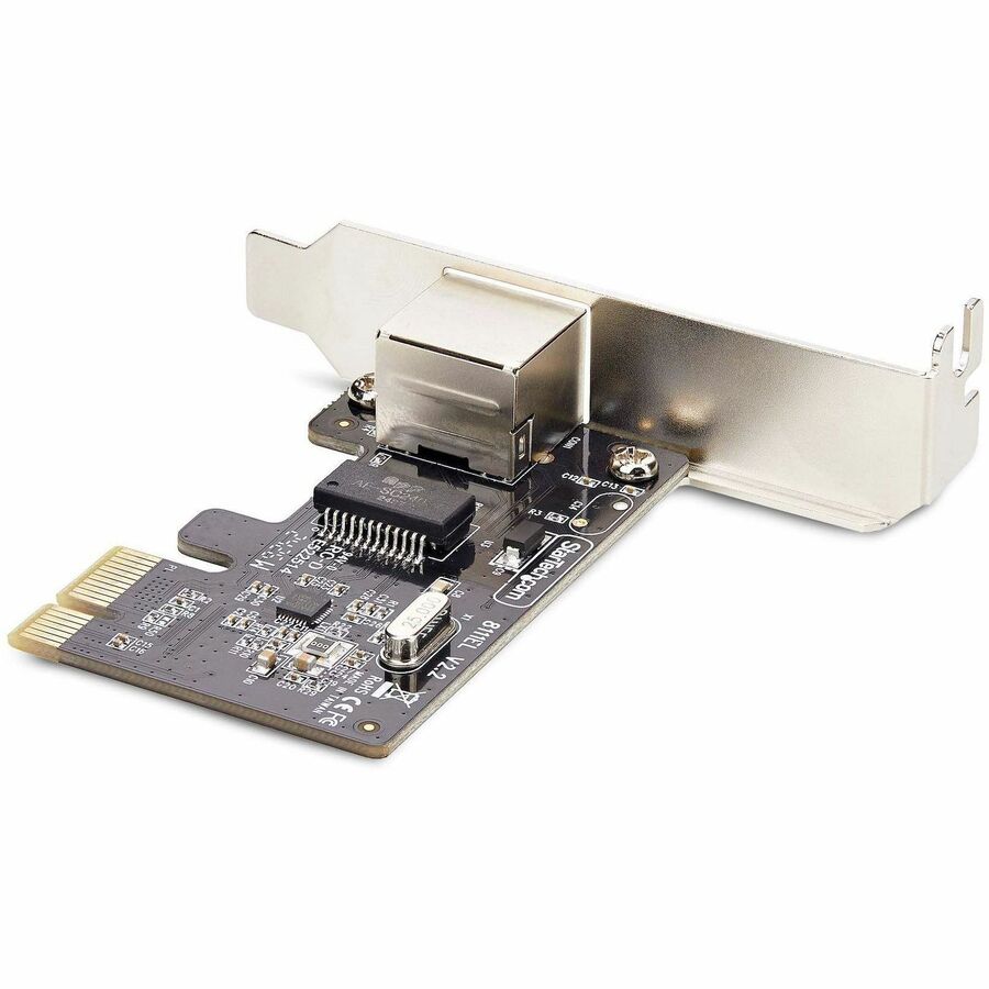 StarTech.com 1-Port Gigabit PCIe Network Adapter Card, Low-Profile 10/100/1000Mbps PCI Express NIC, Realtek RTL8111H, TAA Compliant — ST1000SPEX2LT