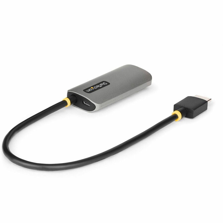 StarTech.com 1ft (30cm) HDMI to DisplayPort Adapter Cable, 8K 60Hz, Active HDMI 2.1 to DP 1.4 Video Converter, USB Bus Powered — 148B-HDMI-DP-8K