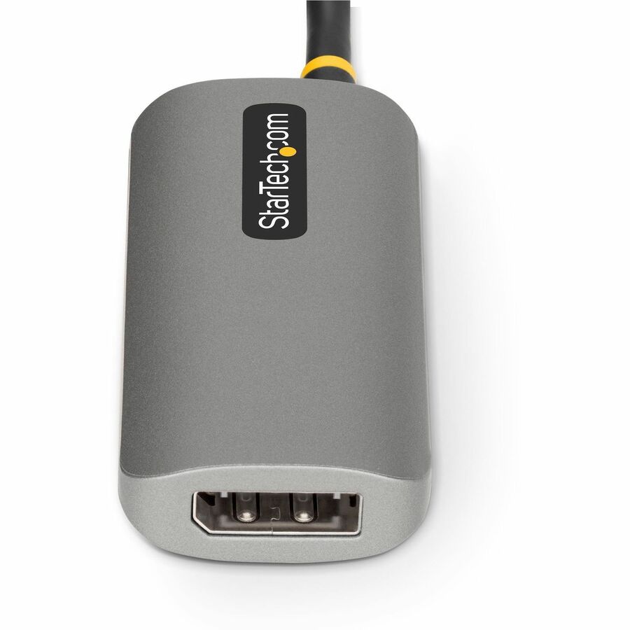 StarTech.com 1ft (30cm) HDMI to DisplayPort Adapter Cable, 8K 60Hz, Active HDMI 2.1 to DP 1.4 Video Converter, USB Bus Powered — 148B-HDMI-DP-8K