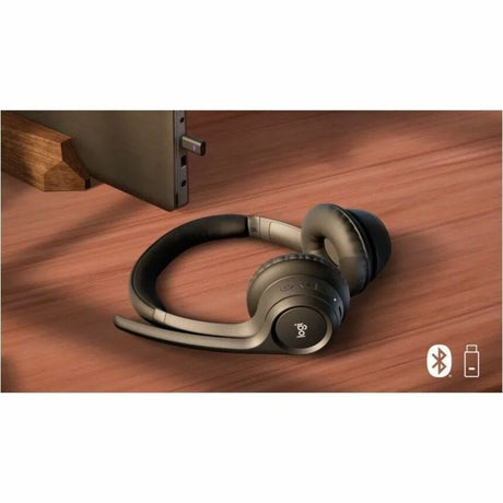 Logitech Zone 305 for Business, Wireless Bluetooth Headset With Microphone, for Microsoft Teams, Compatible With Windows, Mac, Chrome, Linux, iOS, iPadOS, Android, Black — 981-001450
