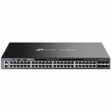 TP-Link Omada 48-Port Gigabit Stackable L3 Managed Switch with 6 10G Slots — SG6654X