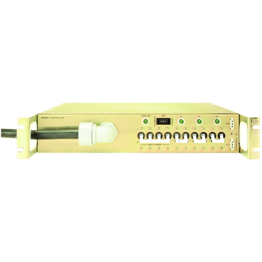 Eaton REPO rack PDU, 2U IN: L21-30 24A 3P OUT: 8X5-20R, 3XL6-20R, MTD, LATCHING - 8 Outlet PDU — PC975-LTR