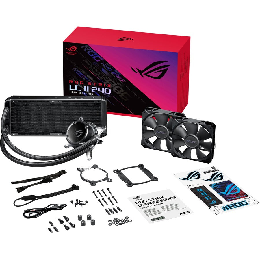 Asus ROG Strix LC II 240 Cooling Fan/Radiator/Water Block — ROGSTRIXLCII240