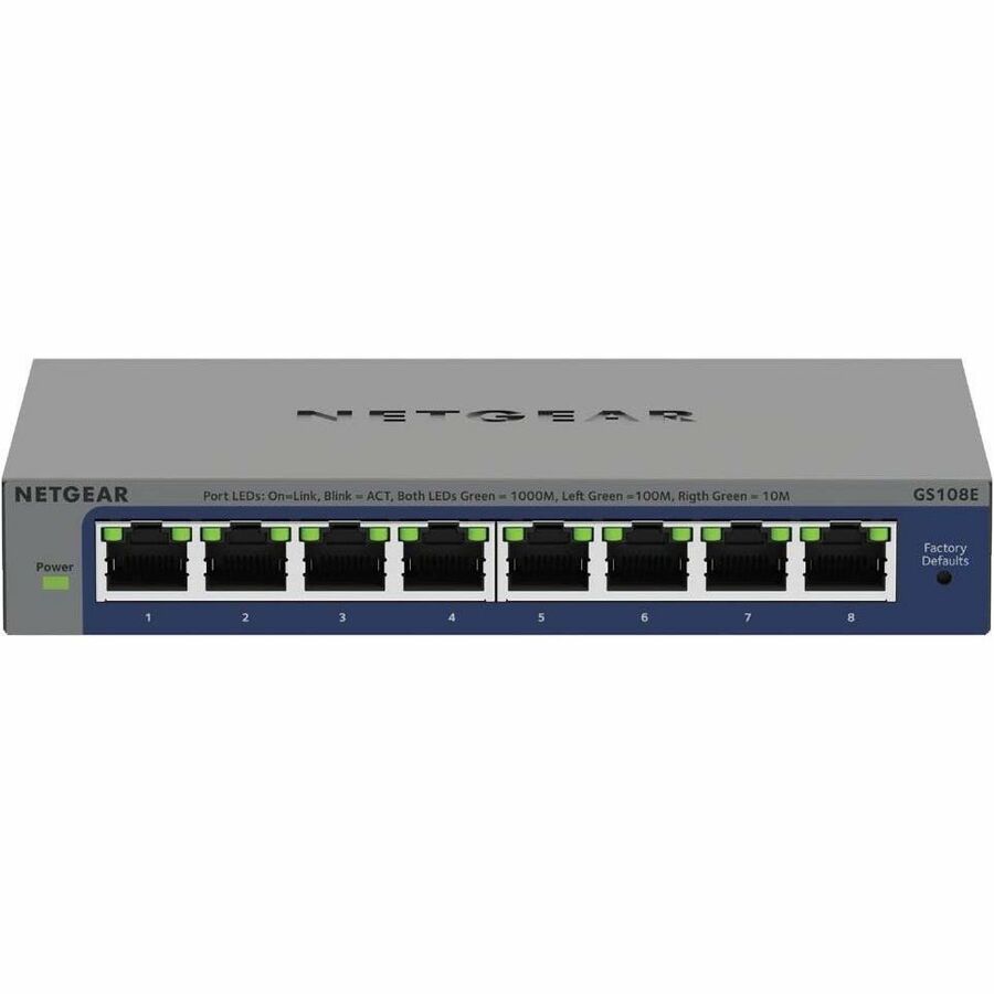 Netgear GS108E Ethernet Switch — GS108E-400NAS