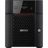 BUFFALO TeraStation 3430DN 4-Bay Secure SMB Desktop NAS 8TB (2x4TB) with Hard Drives Included — TS3430DN0802