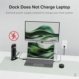 Plugable USB 3.0 Universal Laptop Docking Station Dual Monitor for Windows and Mac — UD-3900