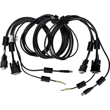 Vertiv Avocent USB Keyboard and Mouse, DVI-D and Audio Cable, 6 ft. with DPP Support for Vertiv Avocent SV and SC Series Switches — CBL0152