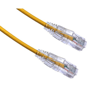 Axiom 5FT CAT6A BENDnFLEX Ultra-Thin Snagless Patch Cable 650mhz (Yellow) — C6ABFSB-Y5-AX