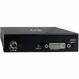 Eaton Tripp Lite Series 2-Port DVI Splitter with Audio and Signal Booster, Single-Link 1080p @ 60 Hz (DVI-D F/2xF), International Plug Adapters, TAA — B116-002A-INT