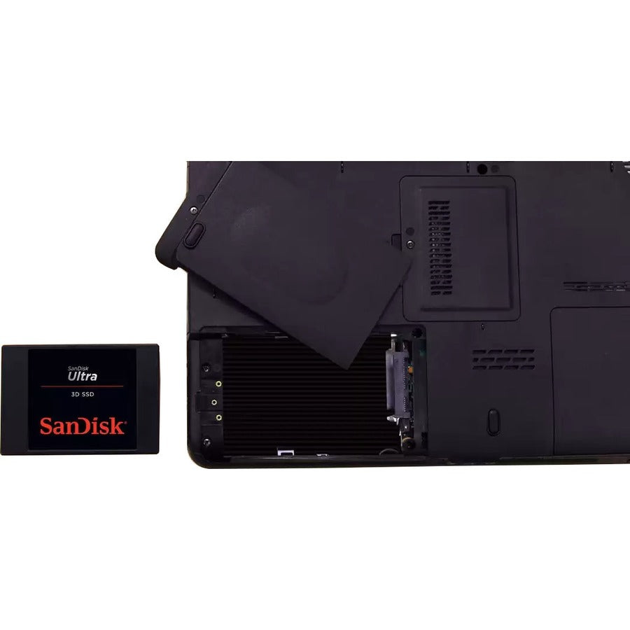 SanDisk Ultra 500 GB Solid State Drive - 2.5" Internal - SATA (SATA/600) — SDSSDH3-500G-G26