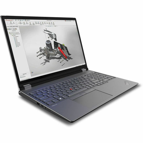 Lenovo ThinkPad P16 Gen 2 21FA0055US 16" Mobile Workstation - WQXGA - Intel Core i7 14th Gen i7-14700HX - 32 GB - 1 TB SSD - English Keyboard - Villi Black, Storm Gray — 21FA0055US