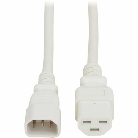 Eaton Tripp Lite Series Power Cord, C14 to C21 - Heavy-Duty, 15A, 250V, 14 AWG, 2.5 ft. (0.76 m), White — P037-2P5-AWH
