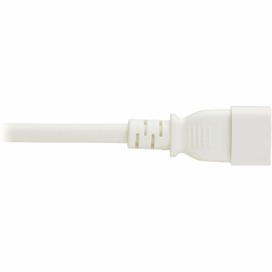 Eaton Tripp Lite Series Power Cord, C14 to C21 - Heavy-Duty, 15A, 250V, 14 AWG, 2.5 ft. (0.76 m), White — P037-2P5-AWH
