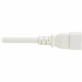 Eaton Tripp Lite Series Power Cord, C14 to C21 - Heavy-Duty, 15A, 250V, 14 AWG, 2.5 ft. (0.76 m), White — P037-2P5-AWH