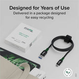 Plugable USB C to USB A Cable, USB 3.2 Gen 2 USB Cables, 3A (15W) Charging USB C Data Cable — USBC-A1M