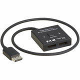 Eaton Tripp Lite Series 2x1 Bi-Directional DisplayPort Switch - 4K 120 Hz or 8K 30 Hz, HDR, HDCP Passthrough — B119-002-BDS-DP