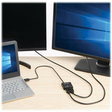 Eaton Tripp Lite Series 2x1 Bi-Directional DisplayPort Switch - 4K 120 Hz or 8K 30 Hz, HDR, HDCP Passthrough — B119-002-BDS-DP