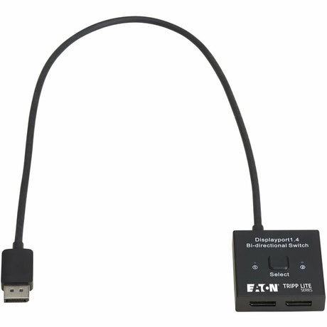 Eaton Tripp Lite Series 2x1 Bi-Directional DisplayPort Switch - 4K 120 Hz or 8K 30 Hz, HDR, HDCP Passthrough — B119-002-BDS-DP