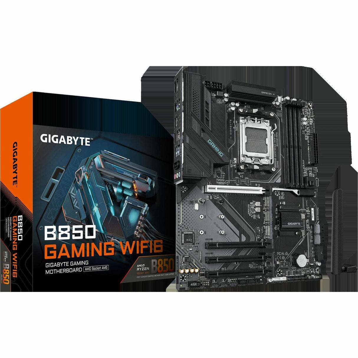 Aorus Ultra Durable B850 GAMING WIFI6 Gaming Desktop Motherboard - AMD B850 Chipset - Socket AM5 - ATX — B850 GAMING WF6