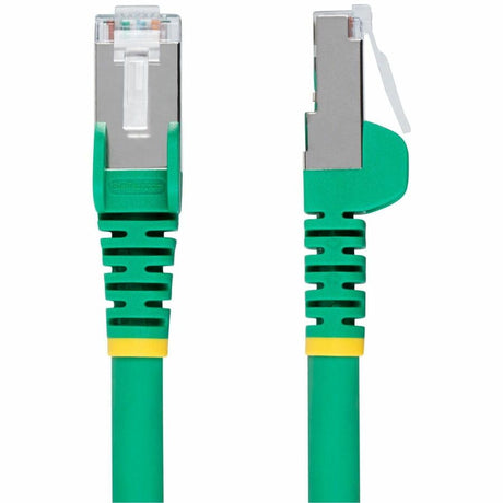 StarTech.com 6ft Green CAT6a Ethernet Cable, Snagless RJ45, 10G, 100W PoE, S/FTP, LSZH, 27AWG Bare Copper, 500MHz, Shielded Network Cord — NLGN-6F-CAT6A-PATCH