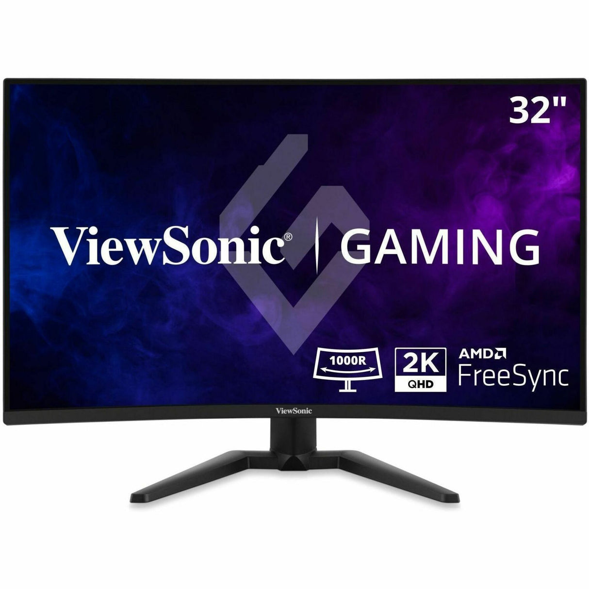 ViewSonic VX3228C-2K 32 Inch 1440p Curved Gaming Monitor with 1ms, 180Hz, FreeSync, Eye Care, HDMI, and DisplayPort Inputs — VX3228C-2K