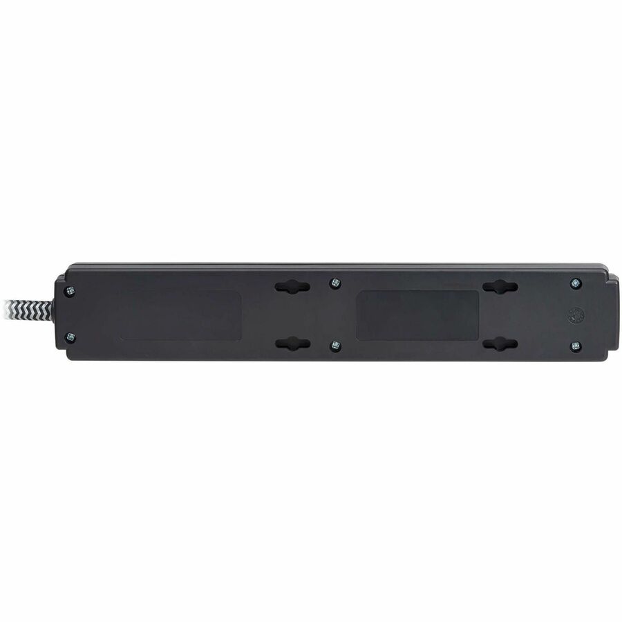 Eaton Tripp Lite Series Protect It! 6-Outlet Surge Protector - 5-15R Outlets, 1200 Joules, 20 ft. (6.1 m) Braided Cord, Black — TLP620DB