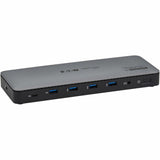 Eaton Tripp Lite Series USB-C Universal Dock, Triple Display - 4K HDMI and DisplayPort, USB 3.2 Gen 1/Gen 2 Hub, GbE, 100W PD Charging — U442-DOCK24DL3A