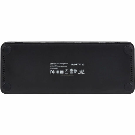 Eaton Tripp Lite Series USB-C Universal Dock, Triple Display - 4K HDMI and DisplayPort, USB 3.2 Gen 1/Gen 2 Hub, GbE, 100W PD Charging — U442-DOCK24DL3A