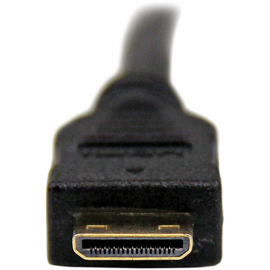 StarTech.com 1m (3.3 ft) Mini HDMI to DVI Cable, DVI-D to HDMI Cable (1920x1200p), HDMI Mini Male to DVI-D Male Display Cable Adapter — HDCDVIMM1M