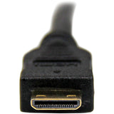 StarTech.com 1m (3.3 ft) Mini HDMI to DVI Cable, DVI-D to HDMI Cable (1920x1200p), HDMI Mini Male to DVI-D Male Display Cable Adapter — HDCDVIMM1M