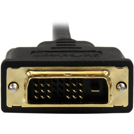 StarTech.com 1m (3.3 ft) Mini HDMI to DVI Cable, DVI-D to HDMI Cable (1920x1200p), HDMI Mini Male to DVI-D Male Display Cable Adapter — HDCDVIMM1M