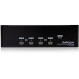 StarTech.com 4 Port Dual DVI USB KVM Switch w/ Audio & USB Hub — SV431DD2DUA