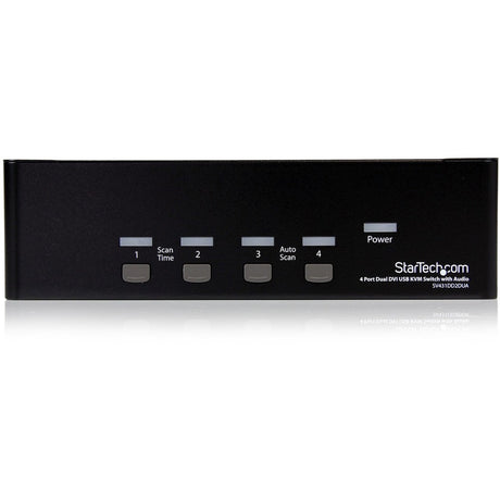 StarTech.com 4 Port Dual DVI USB KVM Switch w/ Audio & USB Hub — SV431DD2DUA
