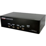 StarTech.com 4 Port Dual DVI USB KVM Switch w/ Audio & USB Hub — SV431DD2DUA