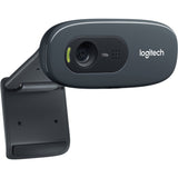 Logitech C270 Webcam - 30 fps - Black - USB 2.0 - 1 Each — 960-000694