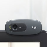 Logitech C270 Webcam - 30 fps - Black - USB 2.0 - 1 Each — 960-000694