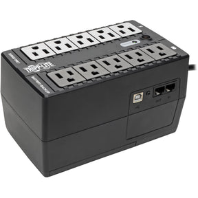 Eaton Tripp Lite Series 550VA 300W Standby UPS - 10 NEMA 5-15R Outlets, 120V, 50/60 Hz, USB, 5-15P Plug, Desktop/Wall Mount — INTERNET550U
