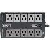 Eaton Tripp Lite Series 550VA 300W Standby UPS - 10 NEMA 5-15R Outlets, 120V, 50/60 Hz, USB, 5-15P Plug, Desktop/Wall Mount — INTERNET550U