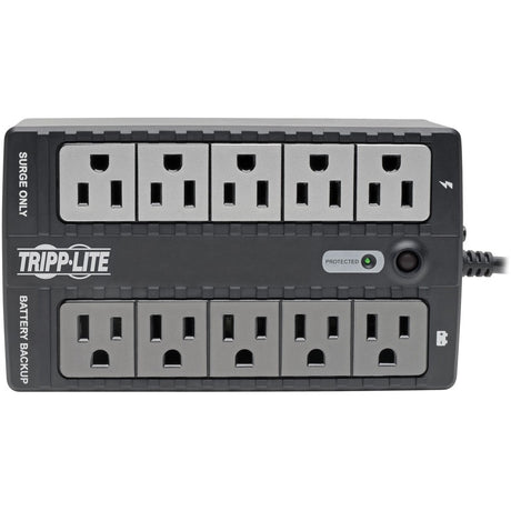 Eaton Tripp Lite Series 550VA 300W Standby UPS - 10 NEMA 5-15R Outlets, 120V, 50/60 Hz, USB, 5-15P Plug, Desktop/Wall Mount — INTERNET550U