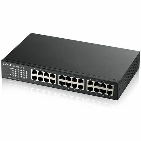 ZYXEL GS1100-24E 24-Port Gigabit Ethernet Switch (Compact Desktop Design) — GS1100-24E