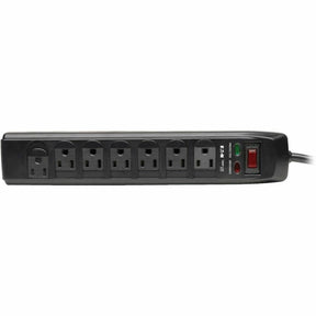 Eaton Tripp Lite Series Protect It! 7-Outlet Surge Protector, 6 ft. (1.83 m) Cord, 1440 Joules, Tel/Modem Protection, Safety Covers — TLP706TELC