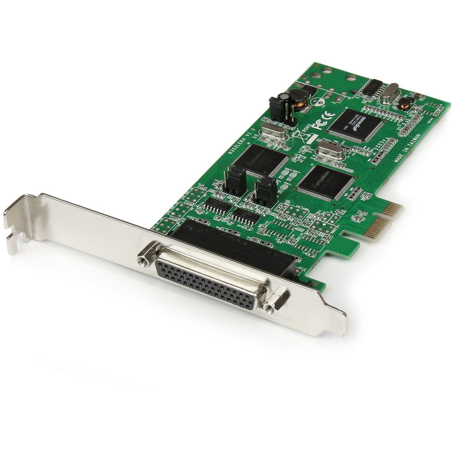 StarTech.com 4 Port PCI Express PCIe Serial Combo Card - 2 x RS232 2 x RS422 / RS485 — PEX4S232485