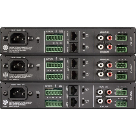 JBL Commercial CSA 240Z Amplifier - 80 W RMS - 2 Channel — NCSA240Z-U-US