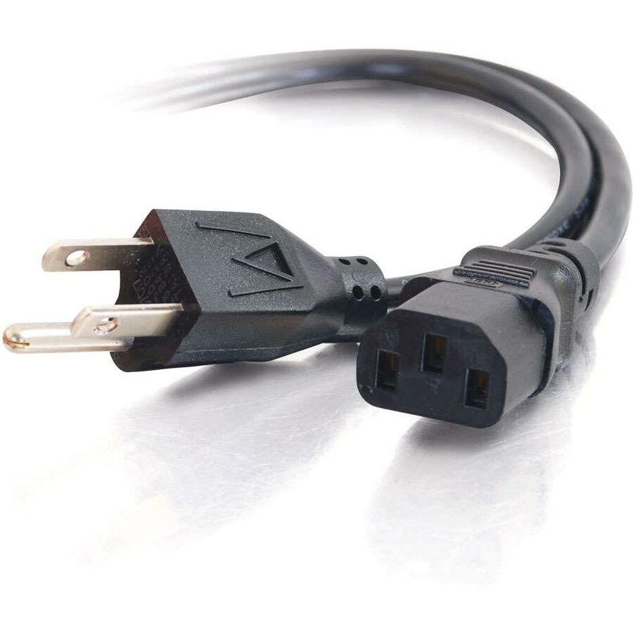 C2G 6ft 14 AWG Premium Universal Power Cord (NEMA 5-15P to IEC320C13) TAA — 03131