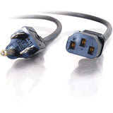 C2G 6ft 14 AWG Premium Universal Power Cord (NEMA 5-15P to IEC320C13) TAA — 03131